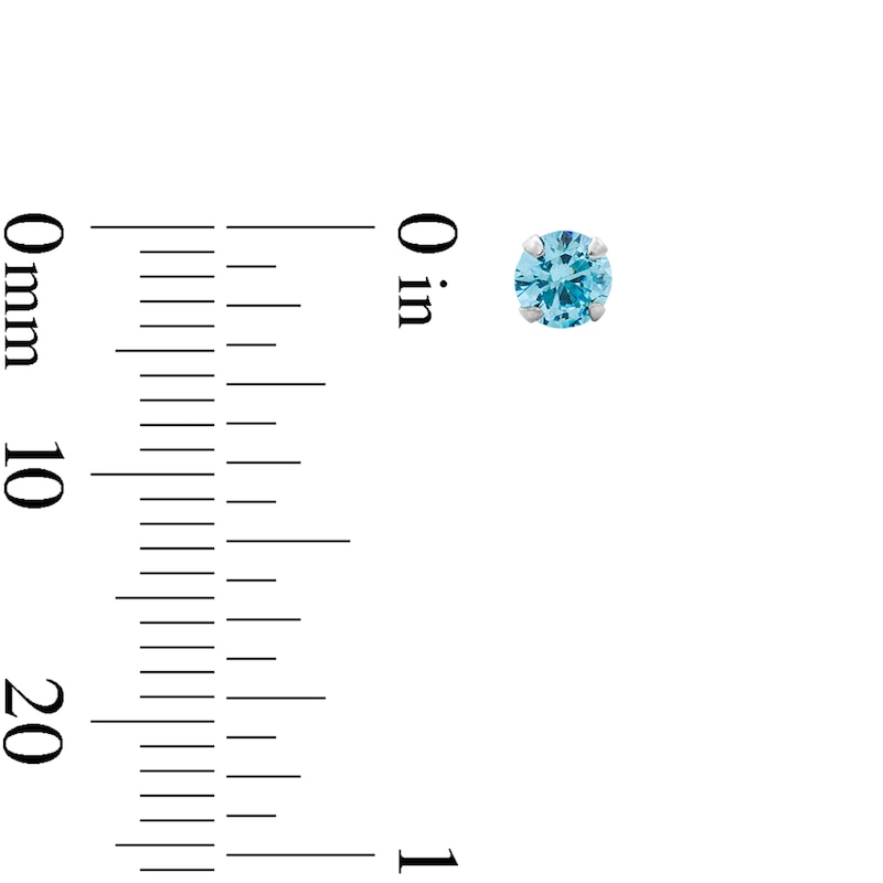 Main Image 4 of Child’s Solid Sterling Silver CZ, Crystal and Resin Heart, Butterfly and Stud Earrings Set