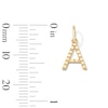 10K Solid Gold Mini Initial “A” Necklace Charm