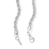 Thumbnail Image 2 of White Ion-Plated 5mm Rope Chain with CZ - 20"