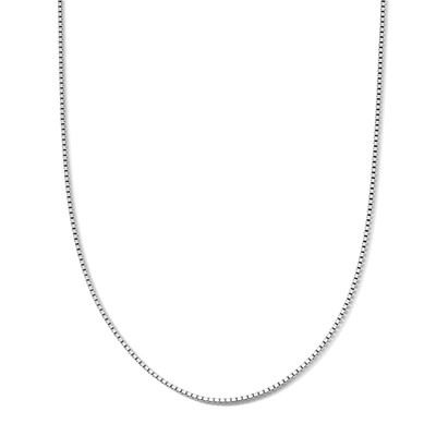 Solid Sterling Silver Box Chain - 22"