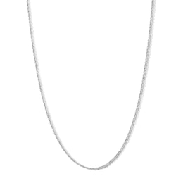 Solid Sterling Silver Rope Chain - 16"