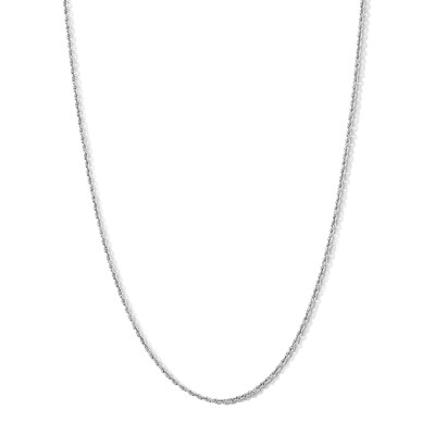Solid Sterling Silver Rope Chain - 16"