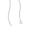 Thumbnail Image 2 of Solid Sterling Silver Rope Chain - 16"