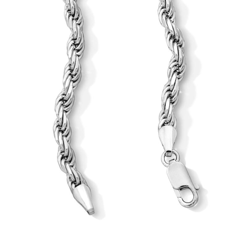 Main Image 2 of Solid Sterling Silver Rope Chain - 20"