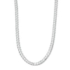 Thumbnail Image 1 of Solid Sterling Silver Flat Curb Chain - 22"