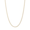Thumbnail Image 1 of 14K Gold Plated 2.3mm Flat Curb Chain - 16"