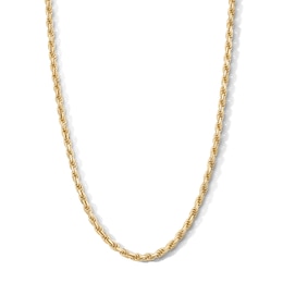14K Gold Plated 4mm Rope Chain - 20"