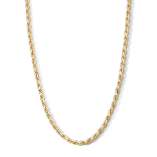 14K Gold Plated 4mm Rope Chain