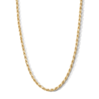 14K Gold Plated 4mm Rope Chain