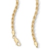 Thumbnail Image 3 of 14K Gold Plated 4mm Rope Chain - 20"