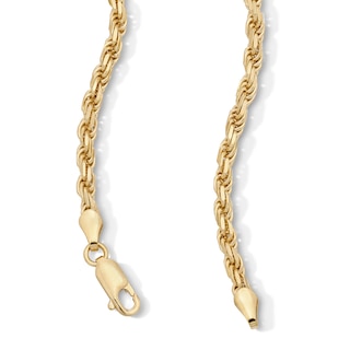 14K Gold Plated 4mm Rope Chain