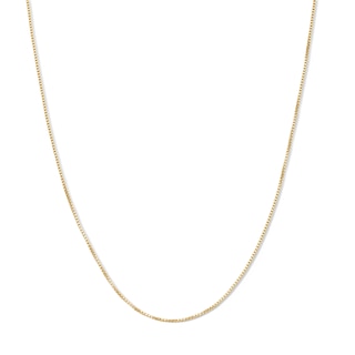 14K Gold Plated Box Chain - 22"
