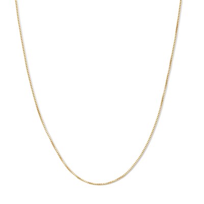 14K Gold Plated Box Chain - 22"