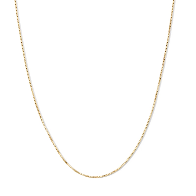 14K Gold Plated Box Chain - 22"