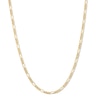 Thumbnail Image 1 of 14K Gold Plated 3mm Figaro Chain - 18"