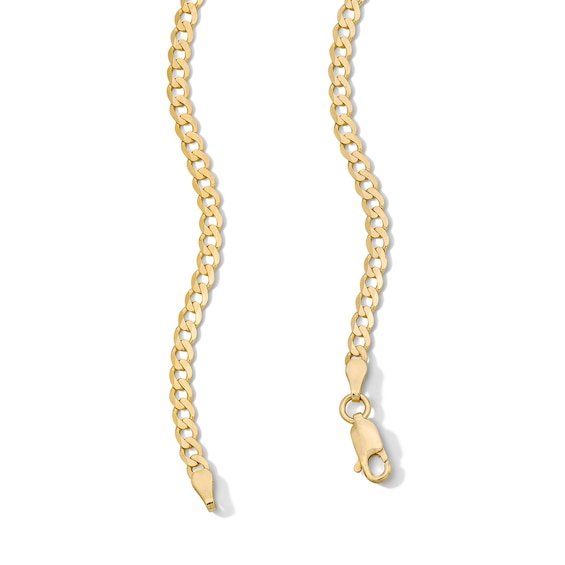 14K Gold Plated Curb Chain - 20"
