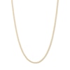 14K Gold Plated 2.3mm Curb Chain - 18"