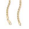 Thumbnail Image 3 of 14K Gold Plated 4mm Rope Chain - 18"