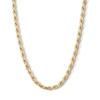 Thumbnail Image 1 of 14K Gold Plated 3mm Rope Chain - 16"