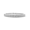 Thumbnail Image 1 of Sterling Silver 1/20 CT. T.W. Lab-Grown Diamond Anniversary Band - Size 7