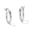 Thumbnail Image 1 of 9mm Sterling Silver Hollow Huggie Hoops