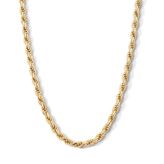 14K Gold Plated 5mm Rope Chain