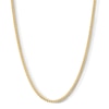 14K Gold Plated 3.5mm Cuban Curb Chain - 18"