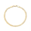 14K Gold Plated Valentino Chain Bracelet - 7.5"