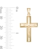 14K Gold Plated Crucifix Cross Necklace Charm