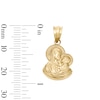 Thumbnail Image 3 of 14K Gold Plated Mary and Jesus Necklace Charm