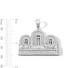Thumbnail Image 2 of Sterling Silver CZ Large Last Supper Charm