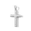 Thumbnail Image 1 of Sterling Silver CZ Cross Charm
