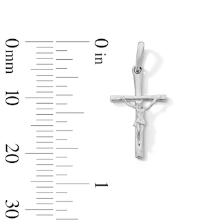 Sterling Silver Mini Crucifix Charm