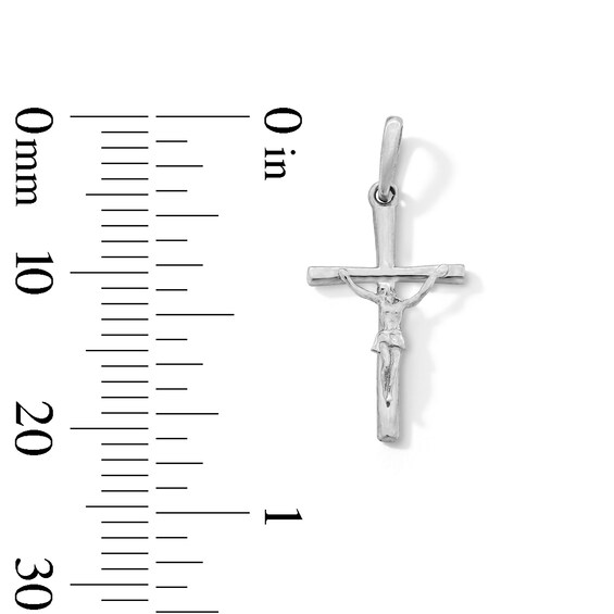 Sterling Silver Mini Crucifix Charm