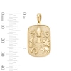 Thumbnail Image 3 of 14K Gold Plated Good Luck Necklace Charm