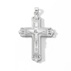 Thumbnail Image 1 of Sterling Silver Flared Edge Crucifix Charm