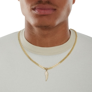 14K Gold Plated Angel Wing Charm