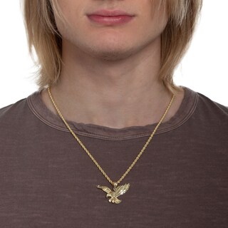 14K Gold Plated Eagle Charm