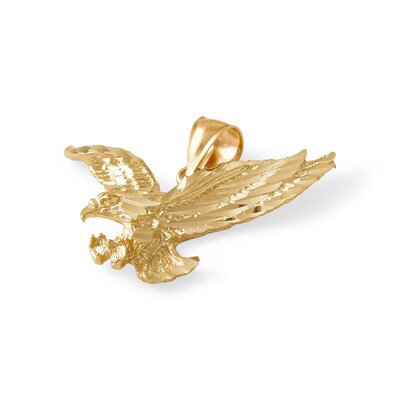 14K Gold Plated Eagle Charm