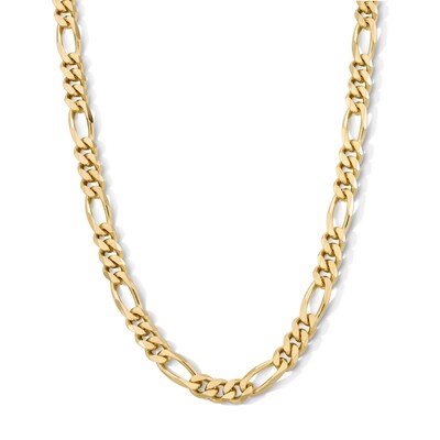 14K Gold Plated Figaro Chain - 22"