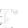 Thumbnail Image 2 of 14K Gold Plated Freshwater Cultured Pearl Studs