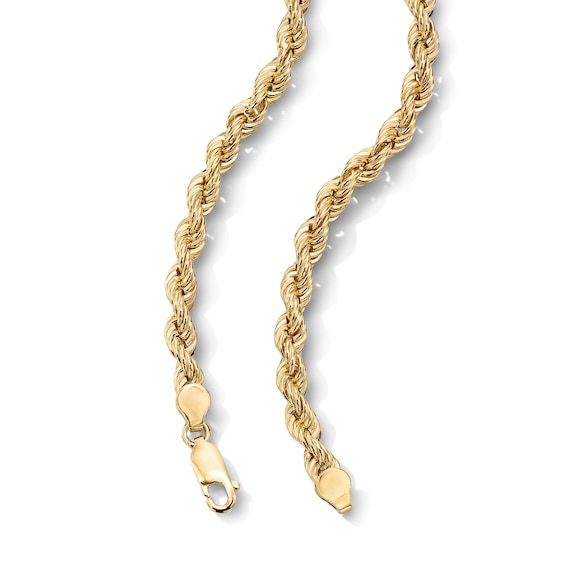 14K Gold Plated Rope Chain - 22"