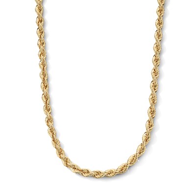 14K Gold Plated Rope Chain - 18"