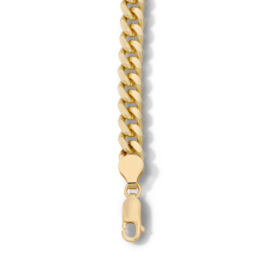 14K Gold Plated Curb Chain Bracelet - 7.5"