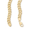Thumbnail Image 2 of 14K Gold Plated Diamond-Cut Curb Chain - 30"