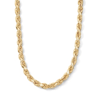 14K Gold Plated Rope Chain - 22"