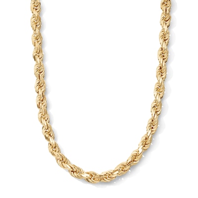 14K Gold Plated Rope Chain - 22"