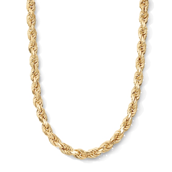 14K Gold Plated Rope Chain - 22"
