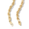 Thumbnail Image 2 of 14K Gold Plated Rope Chain - 22"