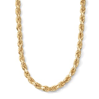 14K Gold Plated Rope Chain - 24"
